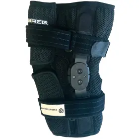21754 Breg Shortrunner Knee Brace Sr Airmesh Wa Ob Large Lightly Used