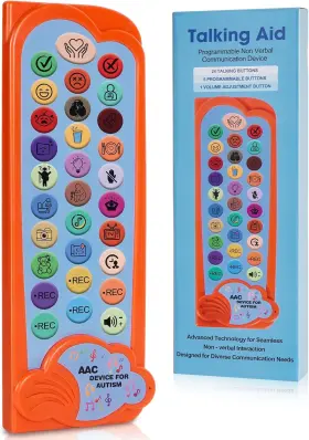 Lr1130 Brifutr Aac Device For Autism Communication Nonverbal Kids And Adults Non