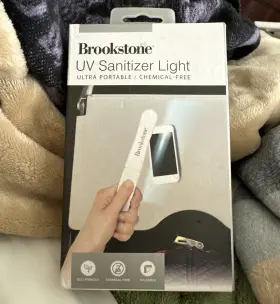 Brookstone 810033213069 Uv Sanitizer Light Ultra Portable Chemical-free - Sealed Box