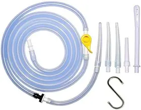 Rep1 Bsd Colonics Enema Tubing Replacement Pack For Bucket And Silicone Bag - Includes Clamp