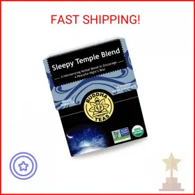 Buddha Teas 819005011511 - Sleepy Temple Blend Organic Herbal Tea For Health And Wellbeing