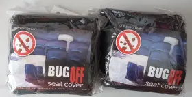 Bug Off 731351159528 2 Travel Seat Cover Germ Dirt Protection Disposable New Sealed