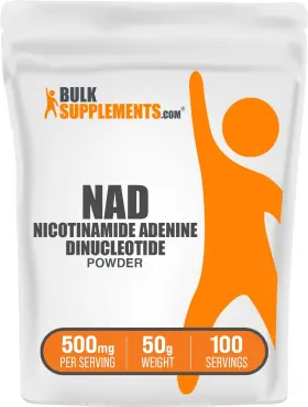 Bulksupplements 849720044150 Bulksupplements.com Nad Powder - Nicotinamide Adenine 1.76 Ounce Pack Of 1
