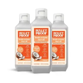 Boo32 Bulletproof Bundleparent Brain Octane C8 Mct Oil 32 Ounce Pack Led Pure Coconut Keto Energy