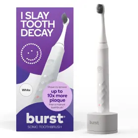 Sg-987 Burst Electric Toothbrush Rechargeable Sonic 3 Modes White Original Soft