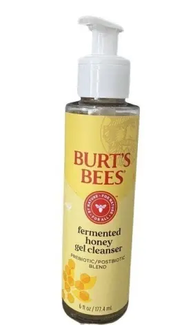 Burts Bees 792850659551 Fermented Honey Gel Cleanser 6oz