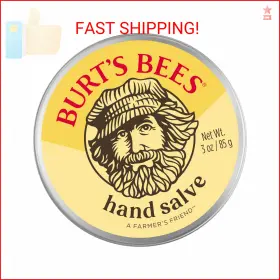 I0083910 Burts Bees 100% Natural Beeswax Hand Salve 3 Oz Package May Vary