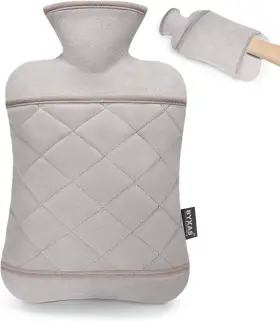 Byxas 740881504296 Hot Water Bottle With Hand Pocket Cover 2.0l Bpa Free Pvc Bag