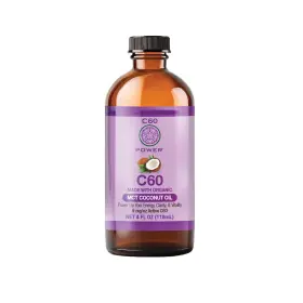 C60 Purple Power 680140589391 Organic Mct Coconut Oil 4 Fl Oz Carbon Fullerenes Natural Women