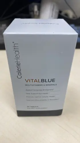 Caleriehealth 860006212483 Vital Blue 90 Capsule Brand New Seald Bottle