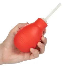 California Exotic Novelties 716770017963 Unisex Anal Douche Bulb Cleansing System With Glow-in-the-dark Applicator