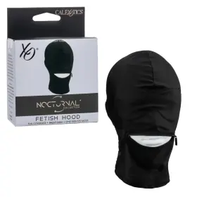 Se-2678-09-3 California Exotic Novelties Exotics - Nocturnal Fetish Hood Black