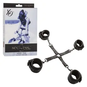 Se-2678-25-3 California Exotic Novelties Exotics - Nocturnal Hog Tie Black