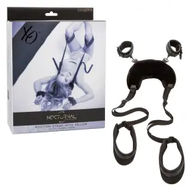 Se-2678-28-3 California Exotic Novelties Exotics - Nocturnal Position Strap And Velvet Pillow Black