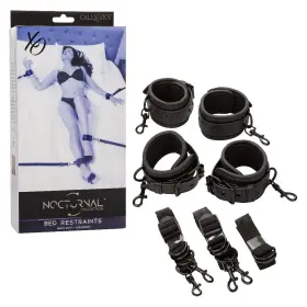 Se-2678-30-3 California Exotic Novelties Exotics - Nocturnal Bed Restraints Black