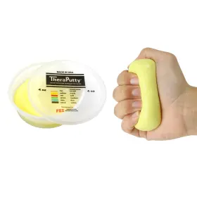 10-2621 Cando Theraputty Plus Hand Exercise Putty For 4 Oz Yellow X-soft