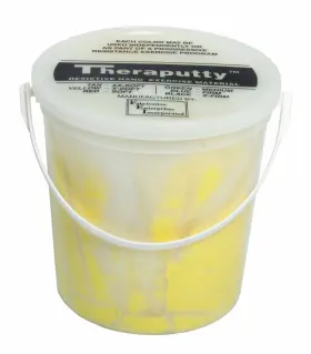 10-2781 Cando Strengthen Weak Hands - Theraputty X Soft 5lb Banana Yellow