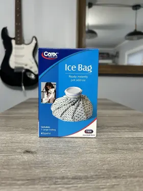 P09300 Carex Ice Bag Cold Therapy Pain Knee Head Relief Sprain Strain Leg Large