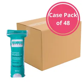227308-cp Carolina Cotton Rounds Standard 2 Inch 80 Ct. - Case Pack Of 48 Bags