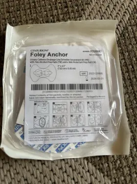 Fcs200xt Centurion 1 New Centurionfoley Anchor Kit With Prep Pads 3 Inch X 4.5