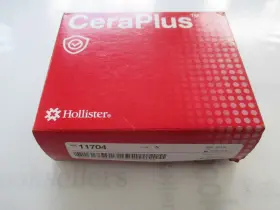11704 Ceraplus Hollister Soft Convex Skin Barrier 5 Pack Cut-to-fit Up To 2 Inch