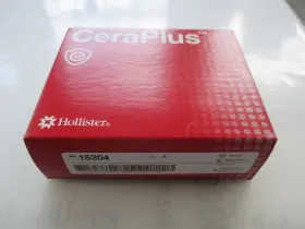 15304 Ceraplus Hollister Convex Skin Barrier Cut-to-fit 2 Inch Flange Size 2-3/4