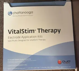 Q120 Chattanooga Vitalstim Therapy Electrodes 12 Pack Dysphagia Swallowing Msrp 284