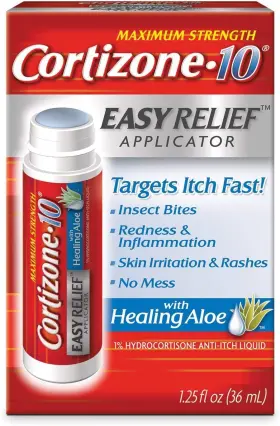 Cortizone-10 Chattem 0320 Anti Itch Liquid 1.25 Fl Oz Easy Relief Applicator