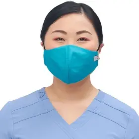 Cherokee 194661059276 5 Pack Face Mask S 3 Layers Washable Reuseable Teal Small