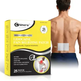 Chimera Guard 860013984243 25pack Pain Relief Patches - For Back Knee And Joint