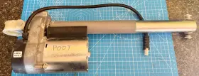 K33xyc270163 China Motors And Components Inc. 110 Volt Adjustable Bed Lift Motor Clamp On Mount For Foot Of
