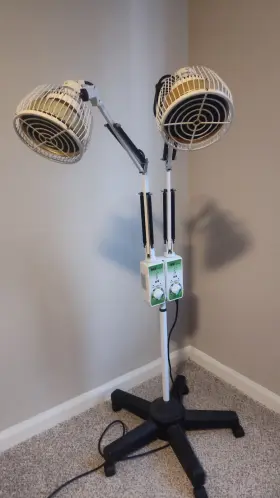 2019.04.00481 Chongqing 120v Double Head Infrared Therapy Lamp Tdp Timer Heating Cq-36