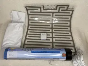 Tcm4l Chummie Bedwetting Alarm Pro Intelliflex Bedside Mat System White