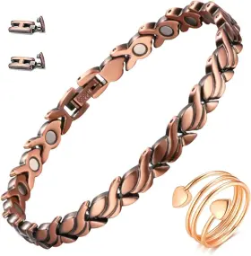 220612004 Cigmag Magnetic Copper Bracelet For Women Pure Fish Tail
