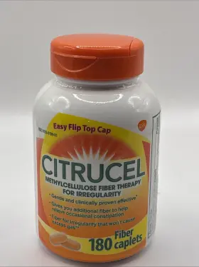 Citrucel 307660419761 Fiber Therapy Caplets For Irregularity Easy To Swallow Methylcellulose