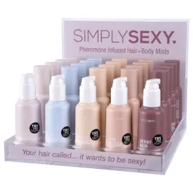 Cessy3200100 Classic Brands Simply Sexy Pheromone Hair And Body Mist 26 Pieces Display New