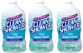 Clean Shower 609786721453 Cleaner Refill Fresh Scent 60 Fl Oz Pack Of 3