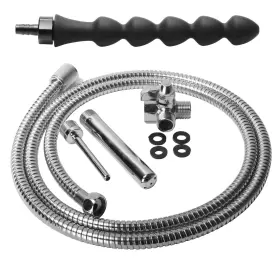 Cleanstream 683121986462 Easy Flow Enema Kit For Cleansing With Silicone Shower Attachment Control Wa