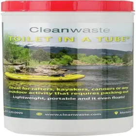 D045tt8 Cleanwaste 8 Use Toilet In A Tube Lightweight Affordable And Portable For