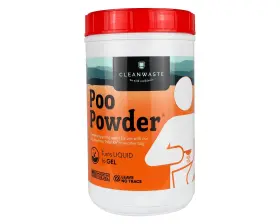 D105pow Cleanwaste Large Bulk Poo Powder Waste Treatment - 120 1 Count Pack Of