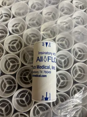 3122069 Clement Clarke All Flow Disposable Inspiratory One-way Valve Mouthpieces 200 Pieces Dr