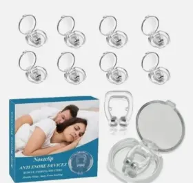 818351 Clips Antironquidos 12 Clip Silicona Ayuda Dejar De Roncar Facilita Respira Bambino Be