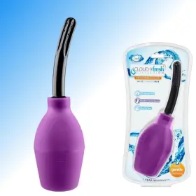 Cloud 9 685239852646 Fresh Deluxe Anal Soft Tip Enema Douche 10.1 Oz Ez Squeeze Bulb