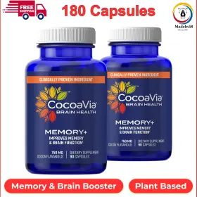 81568585 Cocoavia Memory Brain Supplement 60 Day 750 Mg Cocoa Flavanols &brain