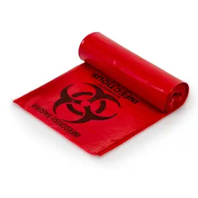 Pxr46 Colonial Bag Biohazard Waste 40 To 45 Gal. Case Of 60