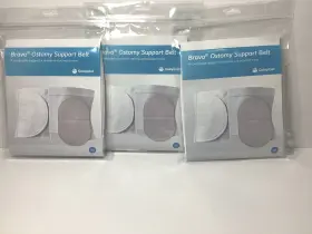 12008 Coloplast Lot Of 3 Brava Ostomy Hernia Support Belt Sz Xxxl New 44-51 In 3x