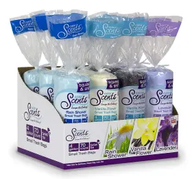 981265 Color Scents Small Trash Bags - 4 Gallon 840 Total 12 Packs Of Multi