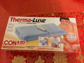 Hp01xf Conair 074108355560 Therma Luxe Moist/dry Heating Pad Standard Size Model Open Box