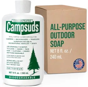 Cs00002 Concentrated Campsuds Sierra Dawn Outdoor Soap - Premium Biodegradable Camping And 8 Fl Oz No Color