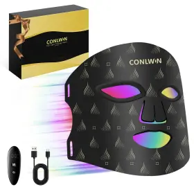 Rb-008g Conlwin Red Light Therapy Mask Face 8 Modes 850nm Infrared 2000mah Rechargeable Portable